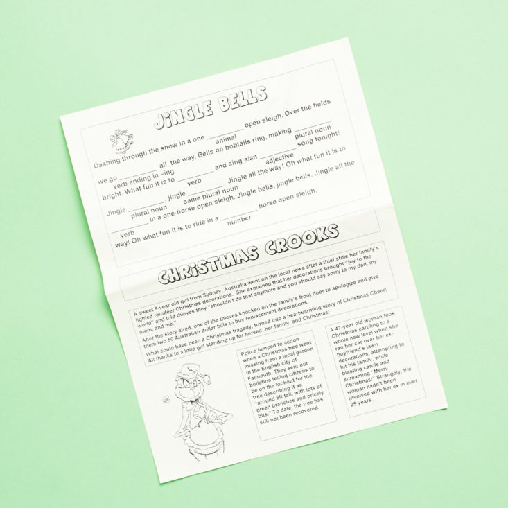 page of games