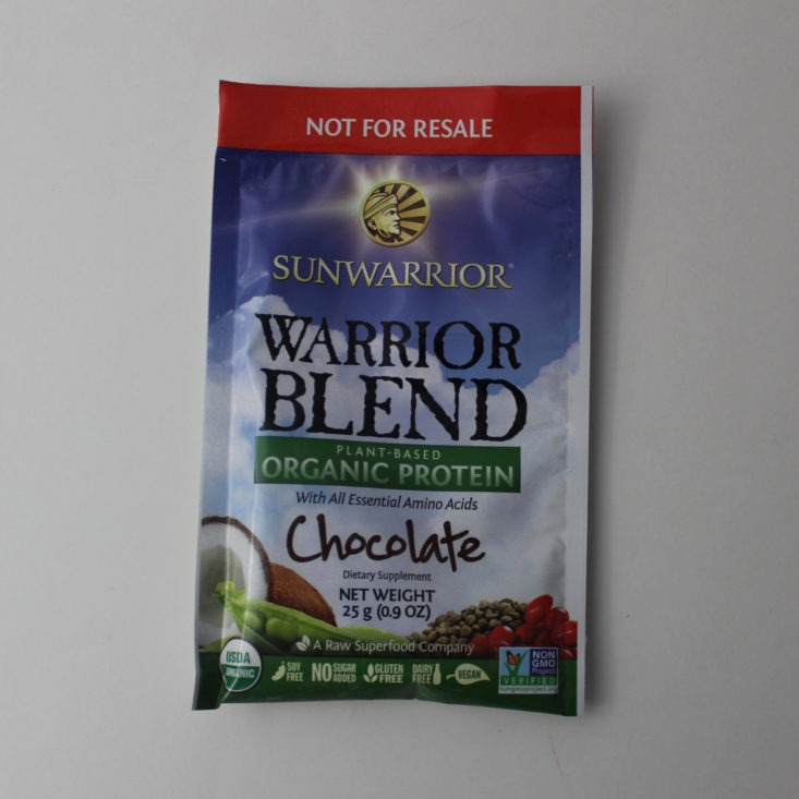 Sun Warrior Warrior Blend Plant-Based Organic Protein (chocolate, 25g) 