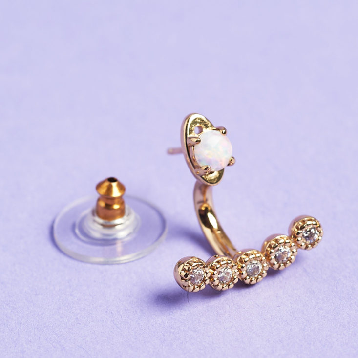 ear jacket and stud backing