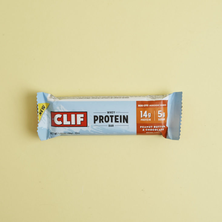 SnackNation Box January 2018 Clif Protein Bar