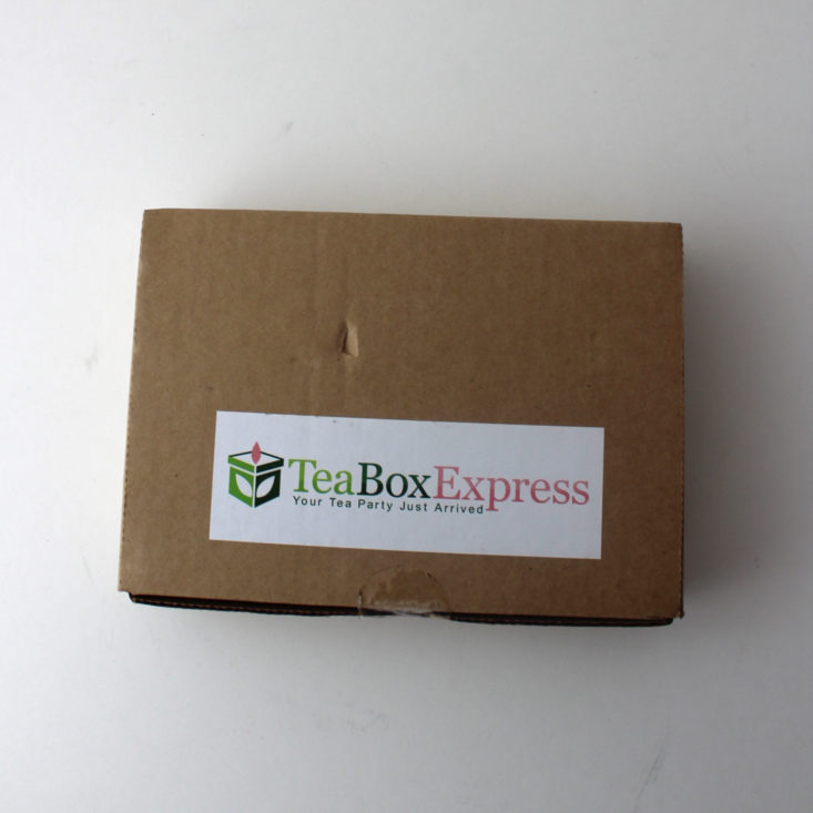 Tea Box Express January 2018 Box closed