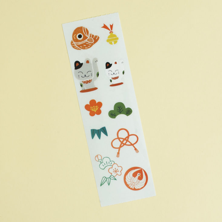 shinzi katoh and seal do lucky symbols stickers