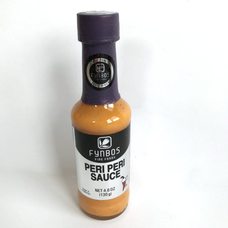 Try The World South Africa Box January 2018 - Peri Peri Sauce