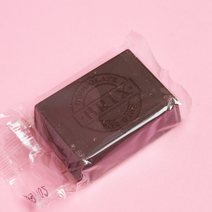 brick of brix chocolate for wine