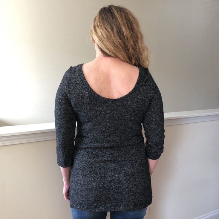 Wantable Style Edit January 2018 - Knit Top Back