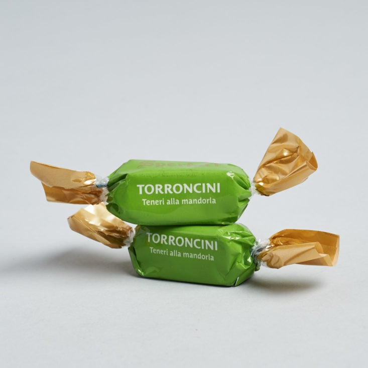 Mini Soft Torrone Nougat with Almonds by Sperlari from Italy