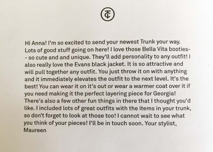 trunk club december 2017 booklet note