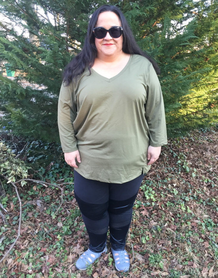 Formation 3/4 Sleeve by Marika Curves modeled