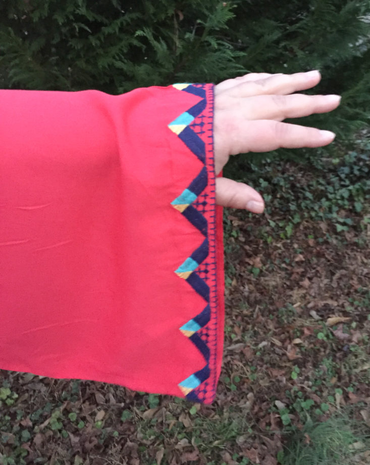 Embroidered Bell Sleeve Dress by Hayden Los Angeles 