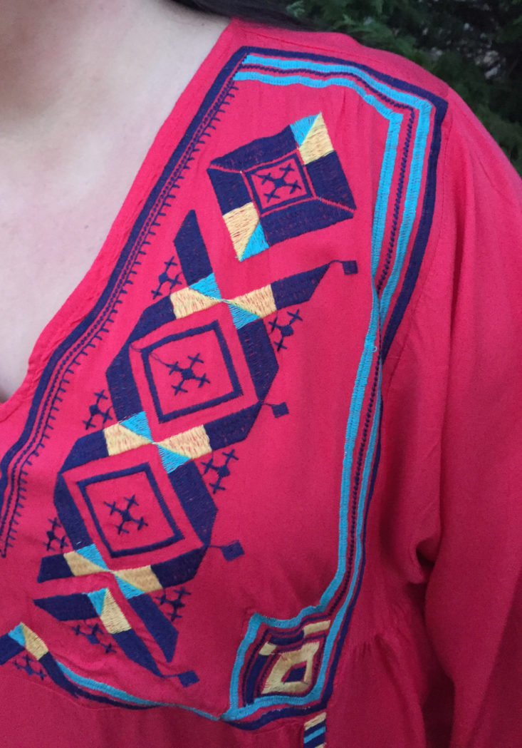 Embroidered Bell Sleeve Dress by Hayden Los Angeles 