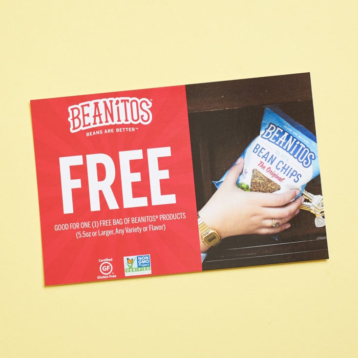 coupon for Beanitos Bean Chips