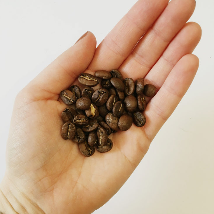 whole coffee beans in Gounded Goods