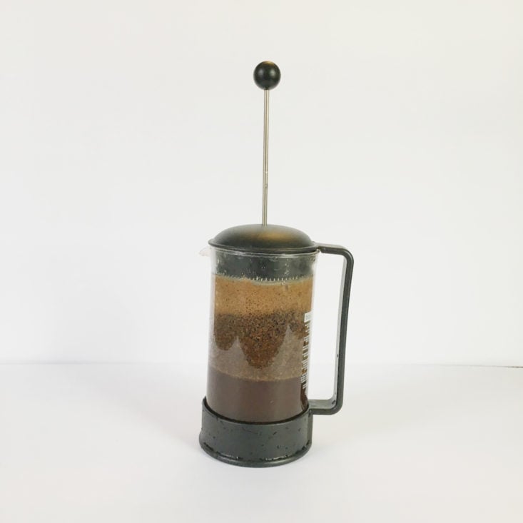 french press coffee from Gounded Goods