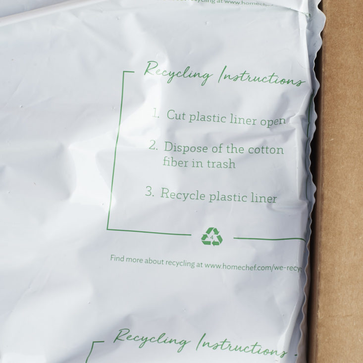 how home chef is packaged