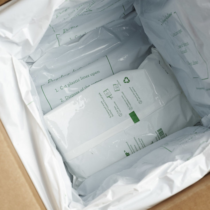 ice packs in home chef box