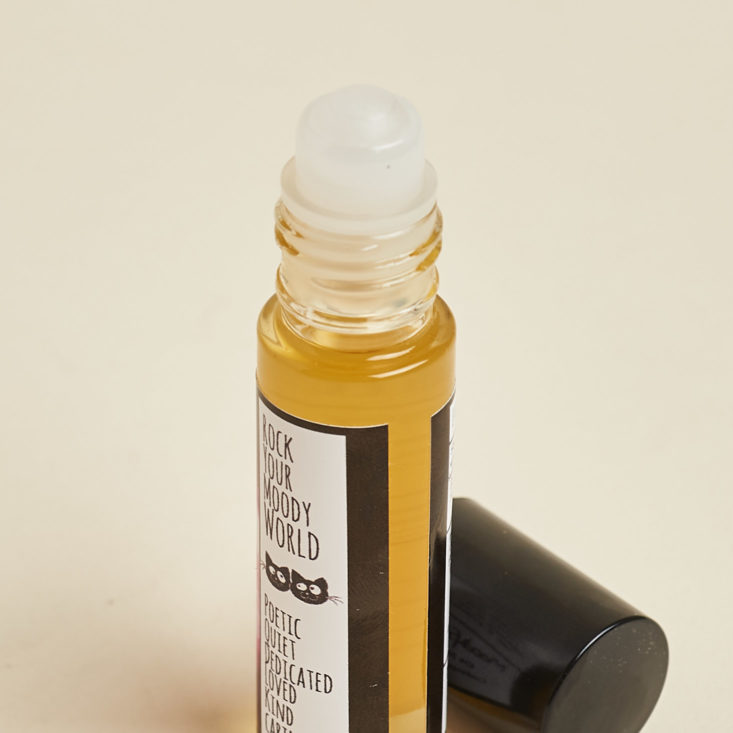 rollerball tip of oil 