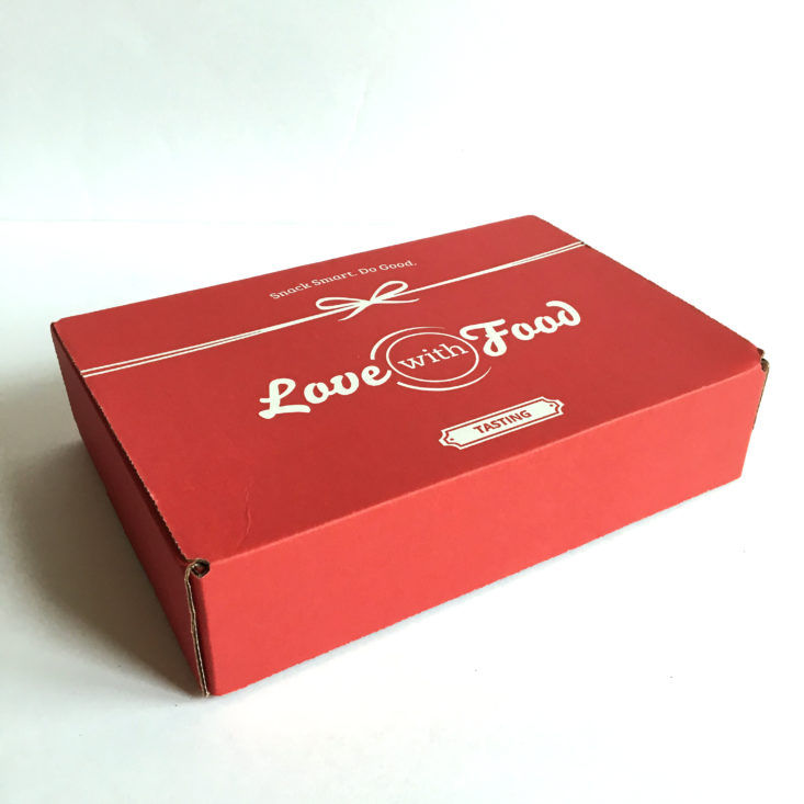 Love with Food Tasting Box February 2018 - Box