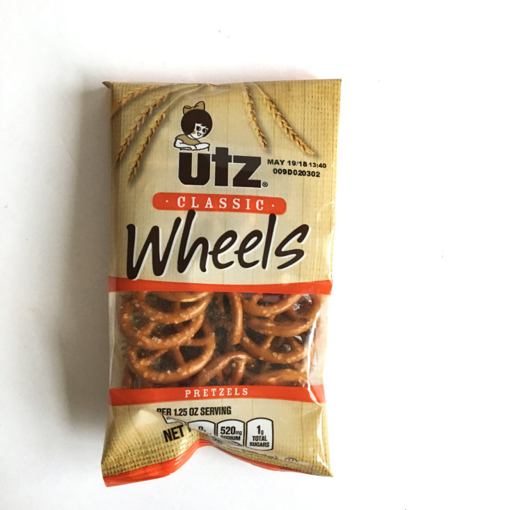 Love with Food Tasting Box February 2018 - Utz Pretzel Wheels