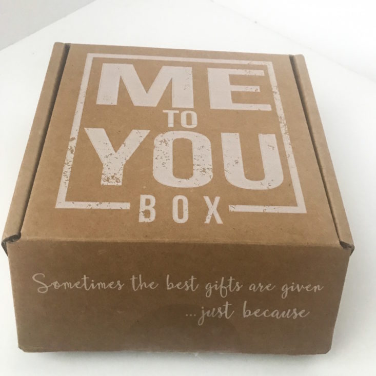 Me To You Girls Box February 2018 Box closed
