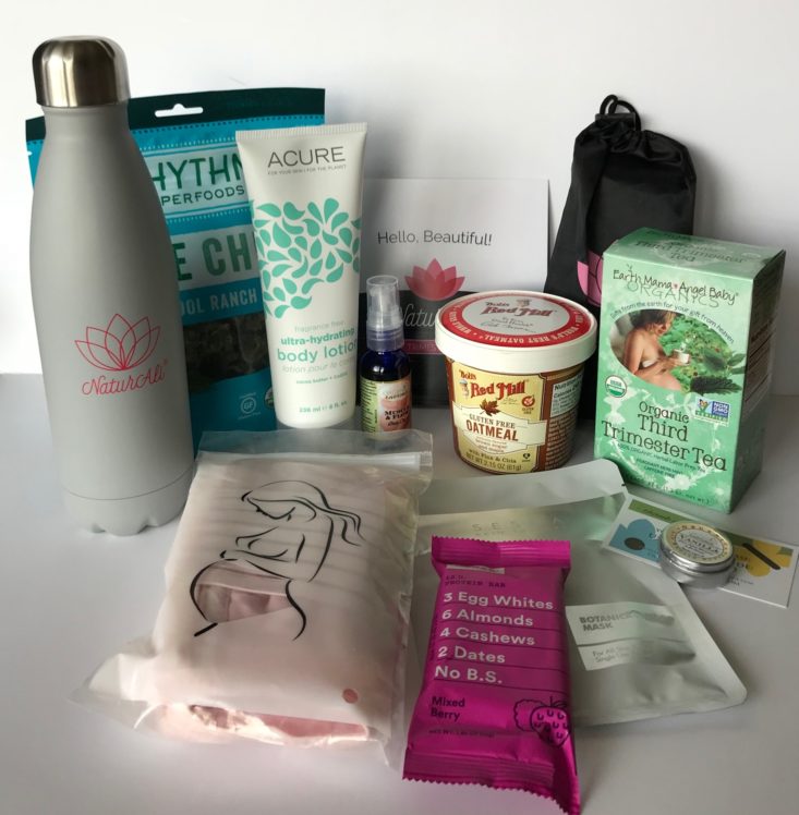 Naturali Trimester 3 Pregnancy Box Review- February 2018- review