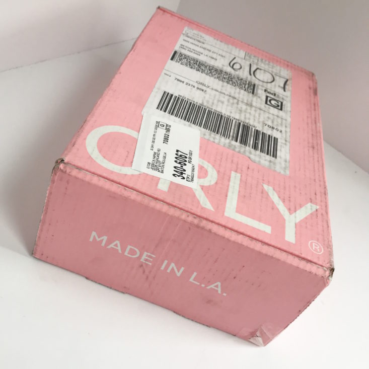 Orly Color Pass Pastel City Spring 2018 Open box closed