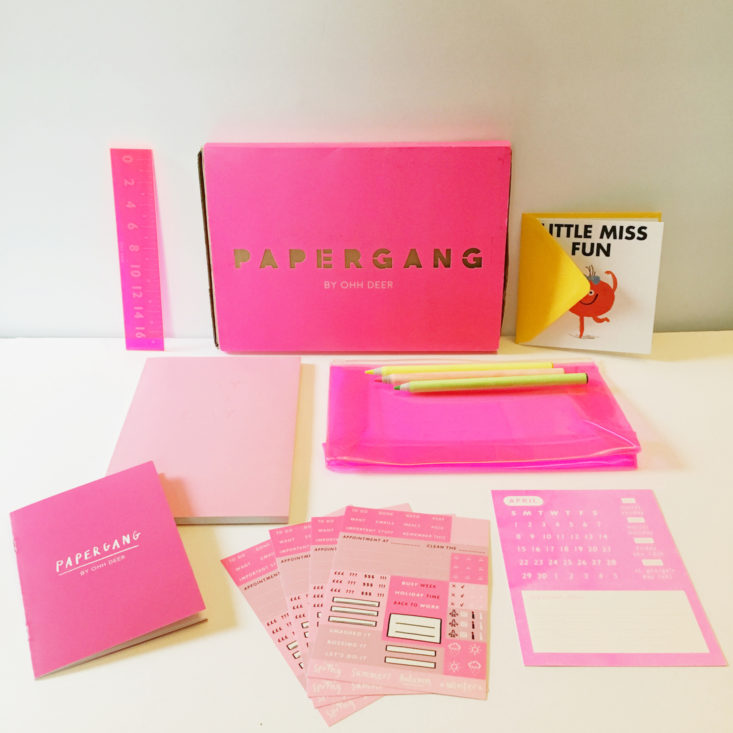 all products from Papergang February 2018