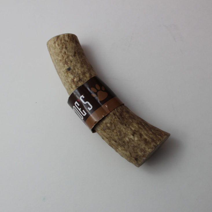 Scout & Zoe’s Natural Elk Antler Chew (large) 