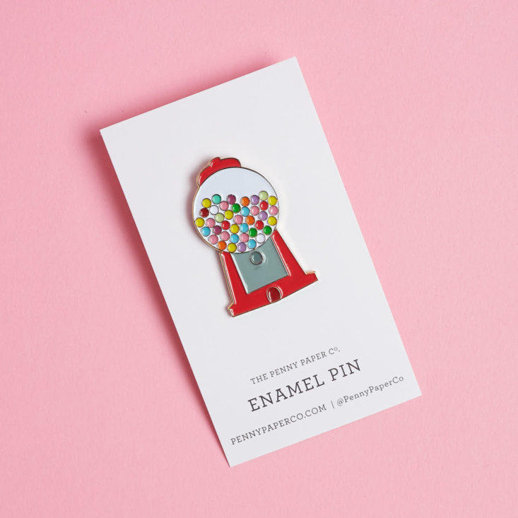 gumball machine pin