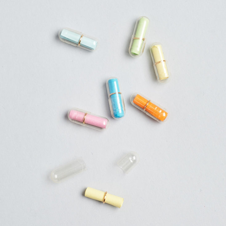 love capsules up close