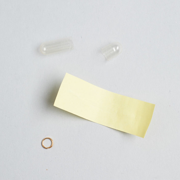 tiny capsule message