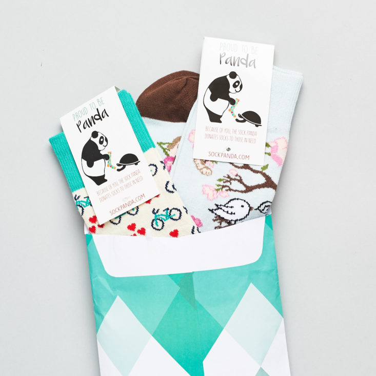 unboxing sock panda february 2018