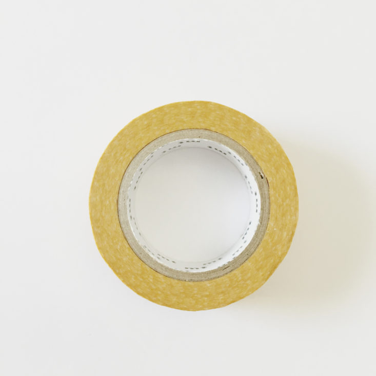 yellow washi tape in Sticky Kit