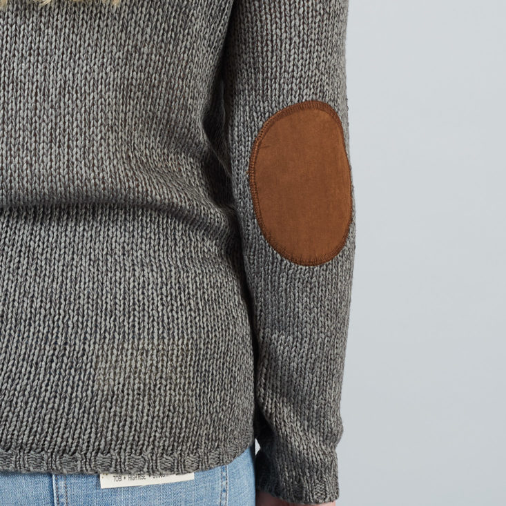 StitchFix Clothing Box February 2018 Sweater Patch