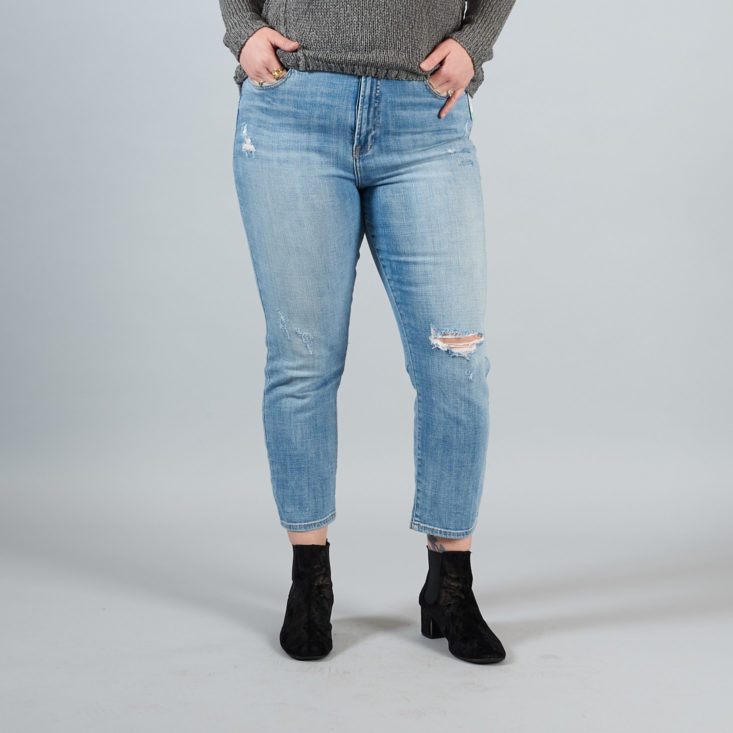 StitchFix Clothing Box February 2018 Jeans