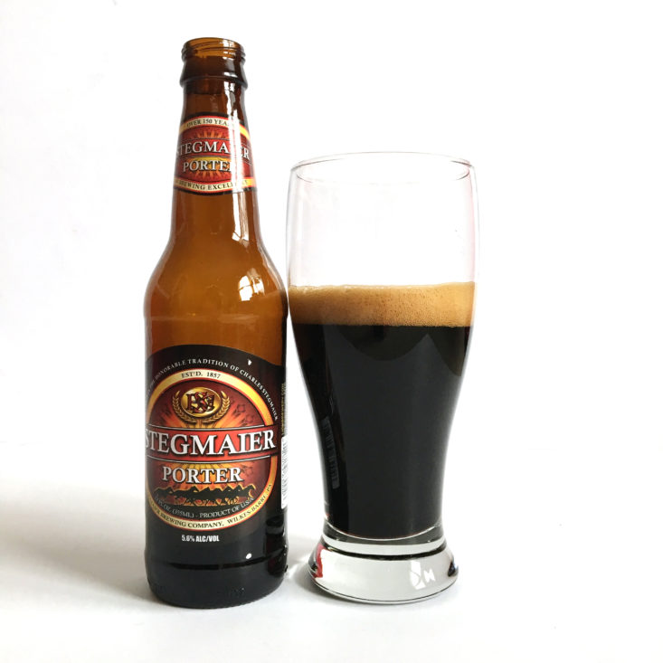 The Microbrewed Beer of the Month Club January 2018 - Stegmaier Porter Poured