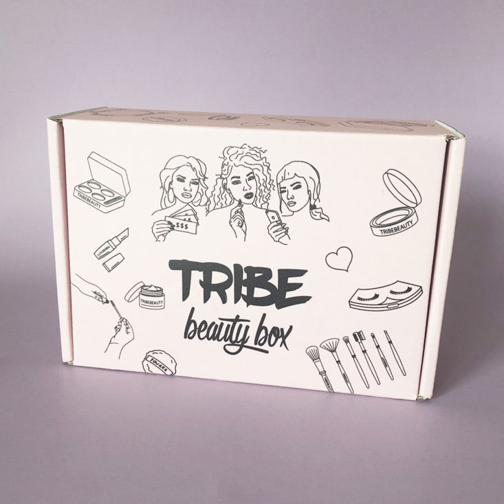 Tribe Beauty Box February 2018 - Box closed