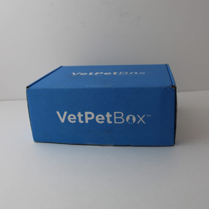 Vet Pet Box Dog January 2018 Box closed