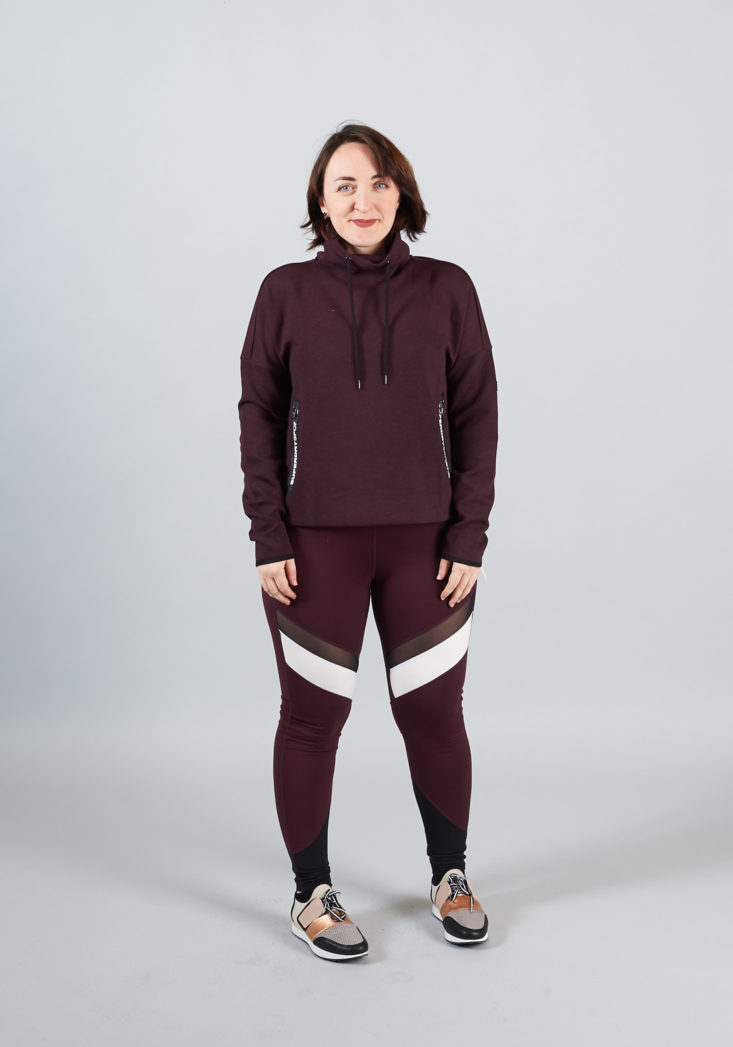 superdry burgundy pullover