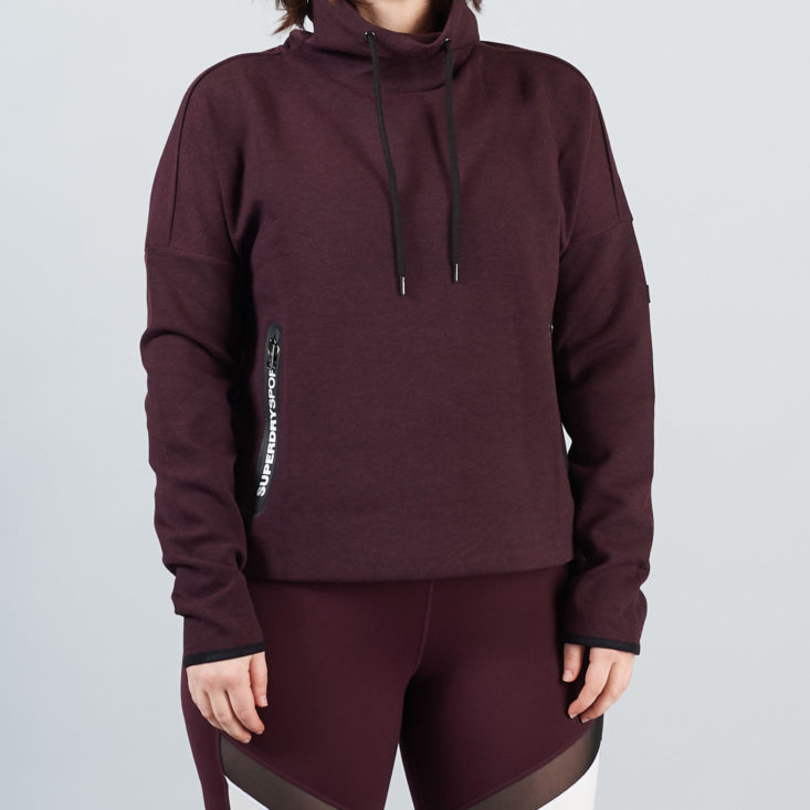 pocketed superdry pullover