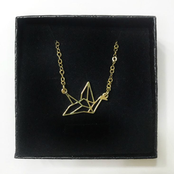 Crane Origami Necklace