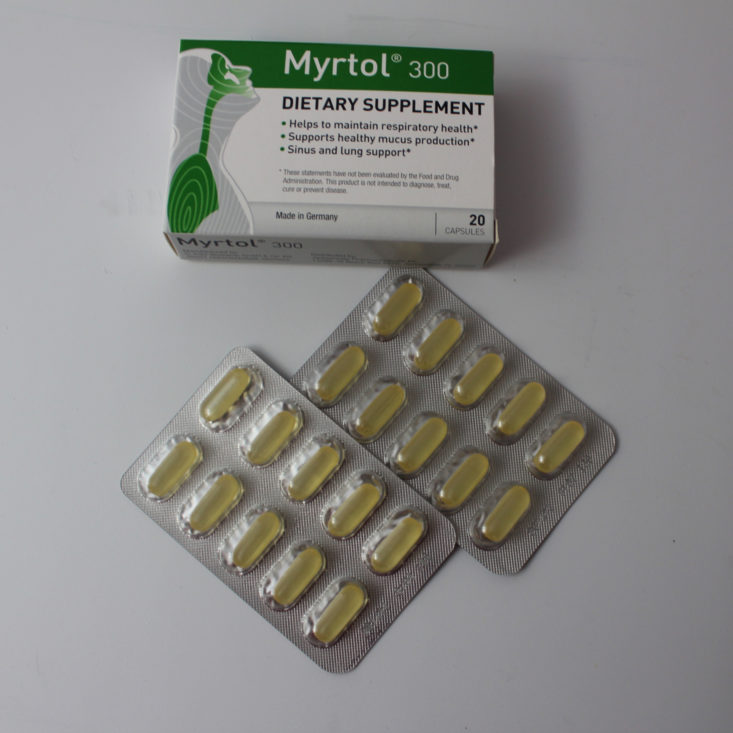 Myrtol300 Dietary Supplement (20 capsules) 