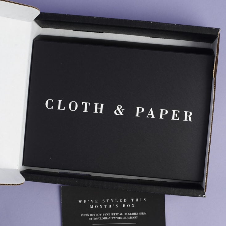 inside Cloth and Paper box
