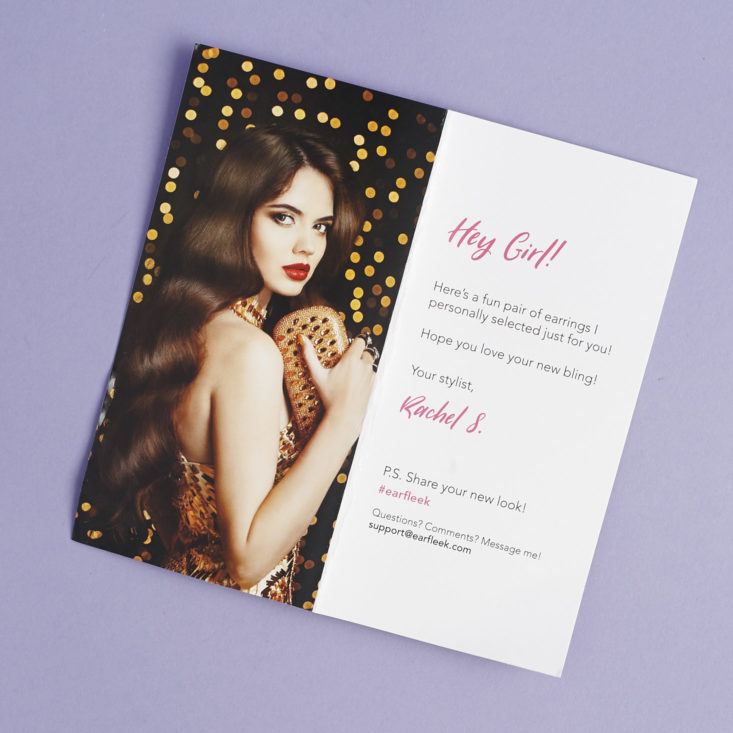 earfleek info card