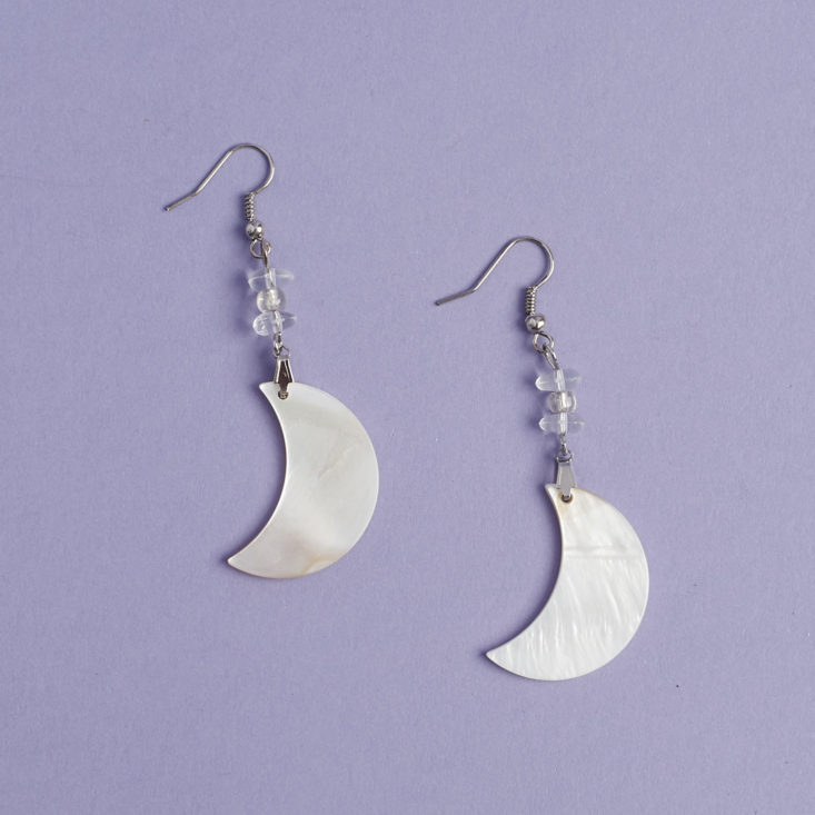 moon earrings