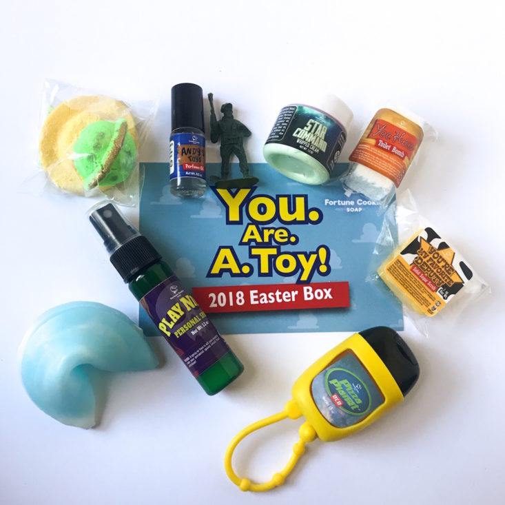 FCS You Are a Toy Easter Box review