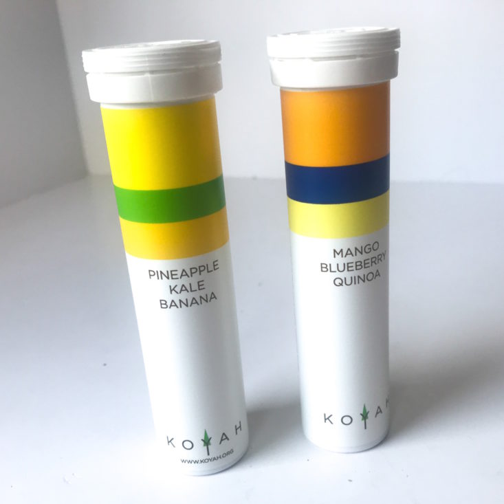 Koyah Smoothie Tubes,  2 x 25 gram tubes