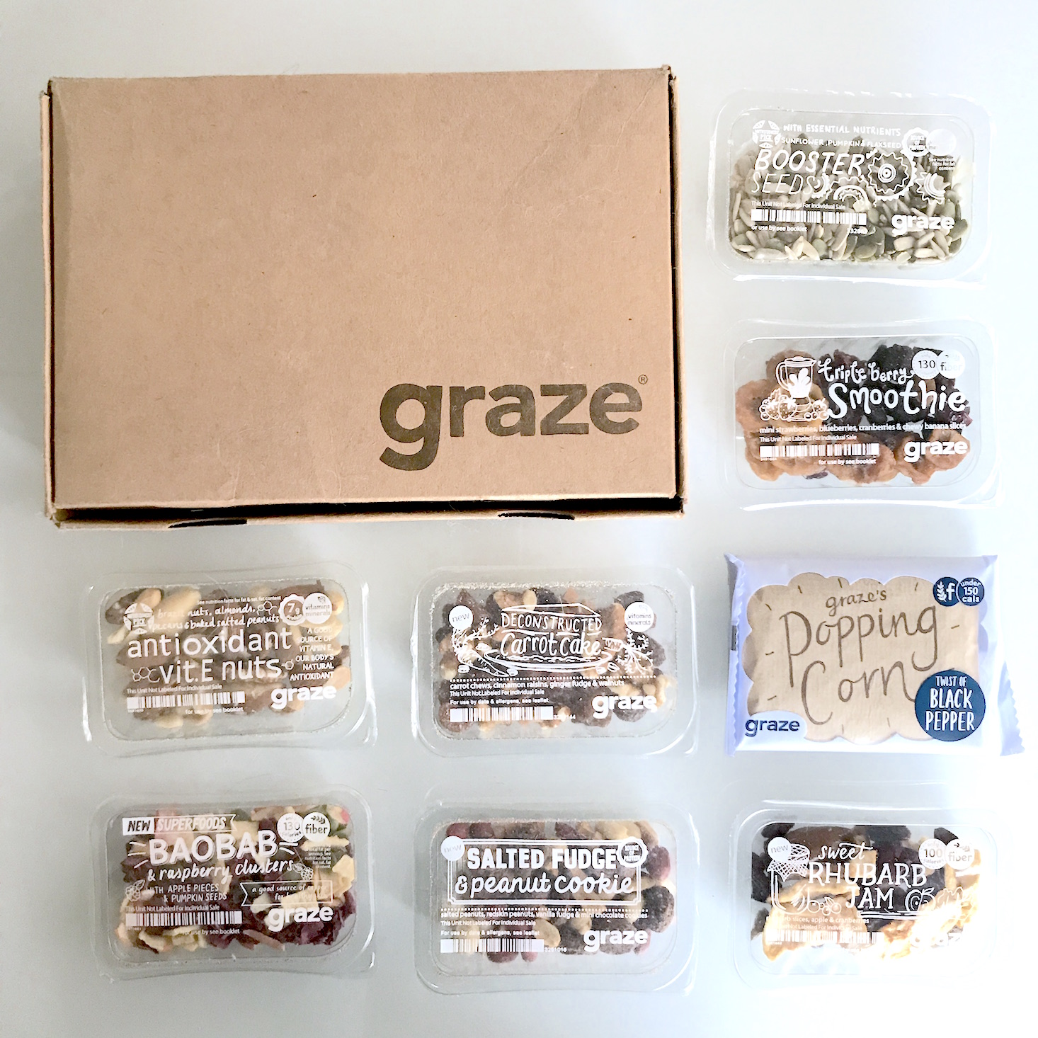 Graze March 2018 - all items