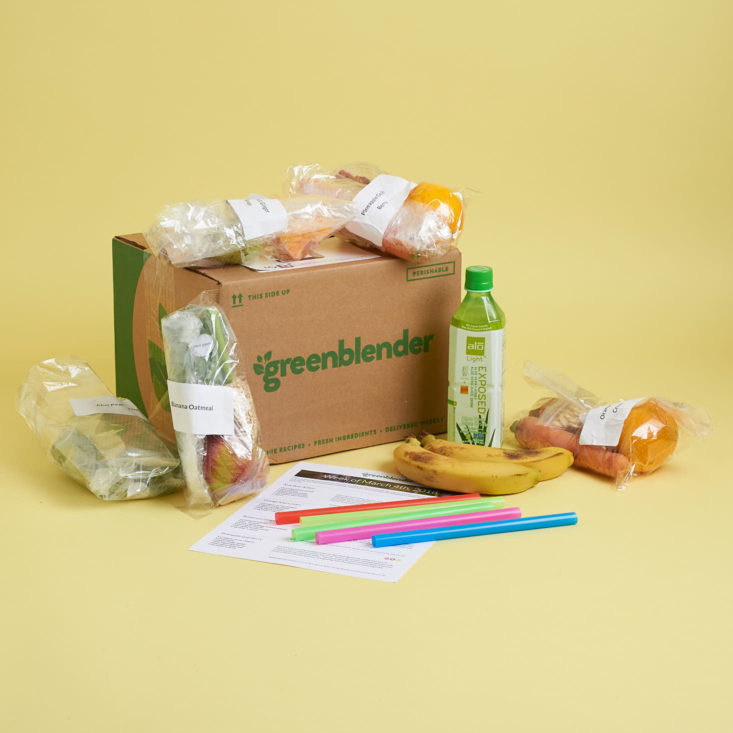 all items in the greenblender march 2018 order