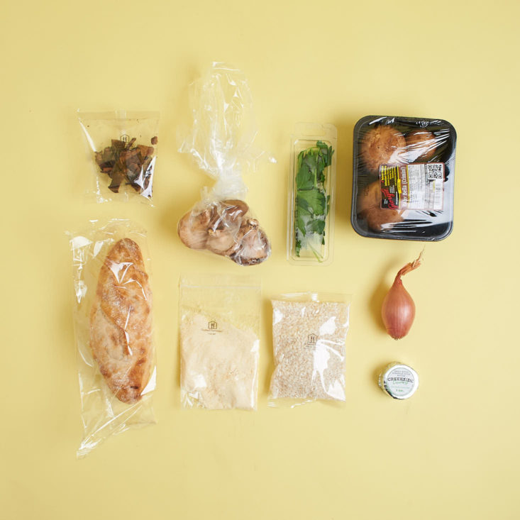 mushroom risotto ingredients