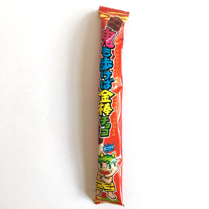 Japan Crate Premium February 2018 - Oni Mo Arukeba Kanabo Chocolate